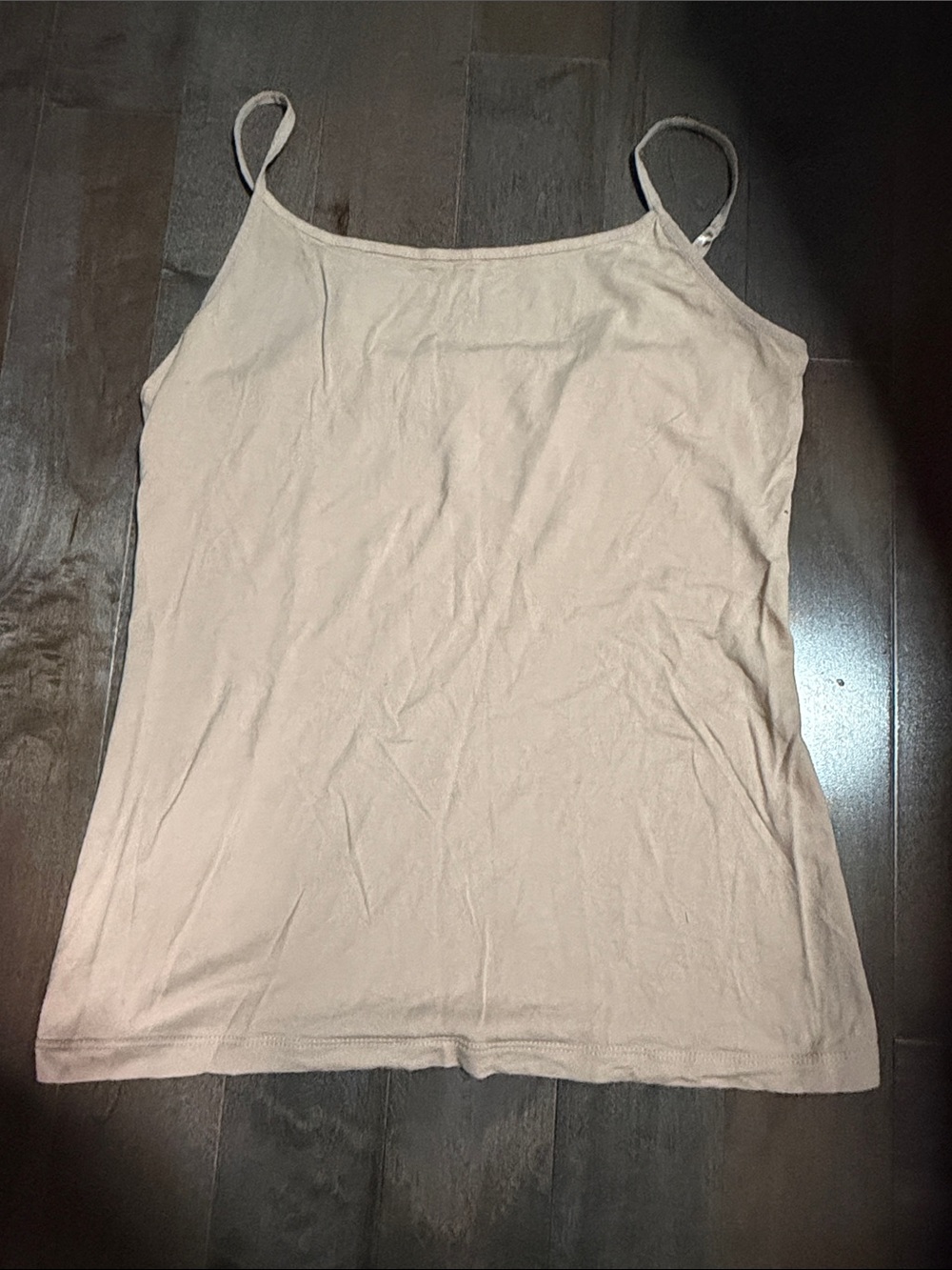 a new day Light Beige Spaghetti Strap Camisole